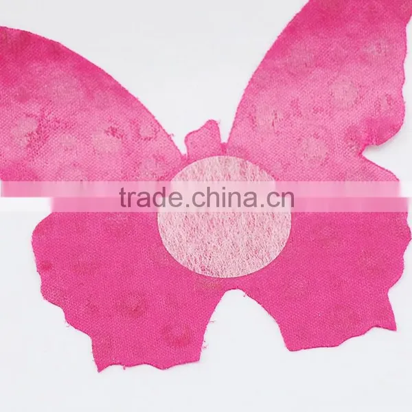 Butterfly Fabric One-off Adhesive Nipple Cover photo-3