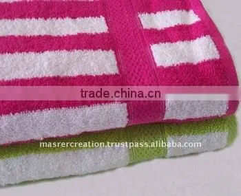 100% Cotton Yarn Dyed Jacquard Yarn Dyed Hand Towel
