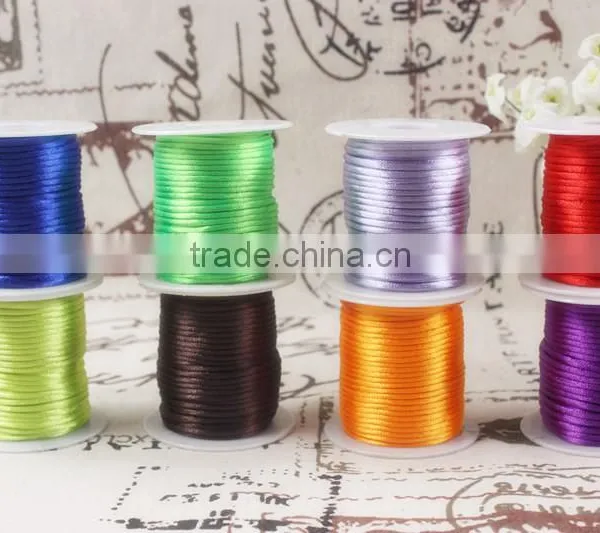 Satin Cord for Jewelry Making/Chinese Knotting Cord