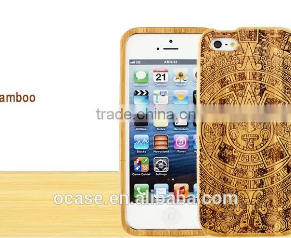 Special Calender Engraving Phone Case Wood Cover for IPhone 6/6s/6 Plus photo-3
