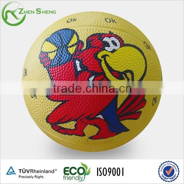 Zhensheng Made Promo Basketballs Made of Rubber photo-5