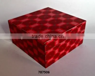 Wooden Box Painted