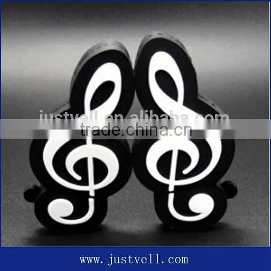 Pvc Music Sign Cheap 2.0 Port 4 gb Usb Flash Drive photo-3