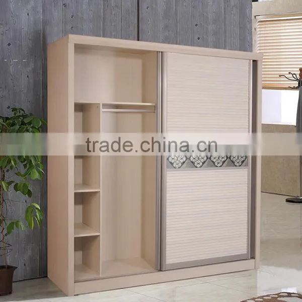 MDF and Melamine Material Clothes Wardrobe for Sale on a Low Price photo-2