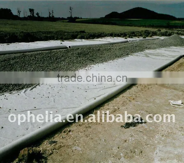 PP Staple Fiber Needle Punched Nonwoven Polypropylene Geotextile photo-4