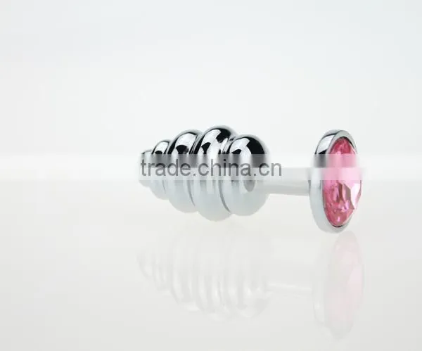 CT 54g Adult Thread Backyard Threaded Whorl Mini Anal Plug Sexy Spice XXX photo-5