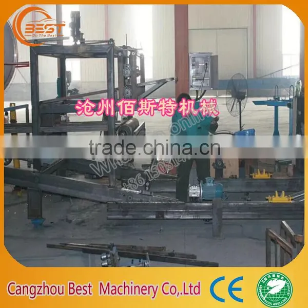 Used Corrugated Steel Profile Roll Forming Sandwich Panel Production Line photo-4