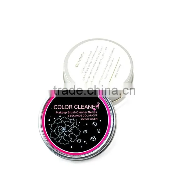 New 2016!!Makeup Remover Brush Color Clean Eyeshadow Sponge Tool Cleaner Sponge Box photo-4