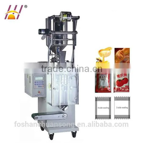 Manual Tea Bag Peanut Butter Ketchup Sachet Packing Machine photo-2