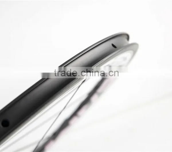 50mm Tubular Rim Road Bike Wheels 700c Carbon Fiber Rims Clincher UD/3K Matt Full Carbon Rim for Road Aero Bike photo-5