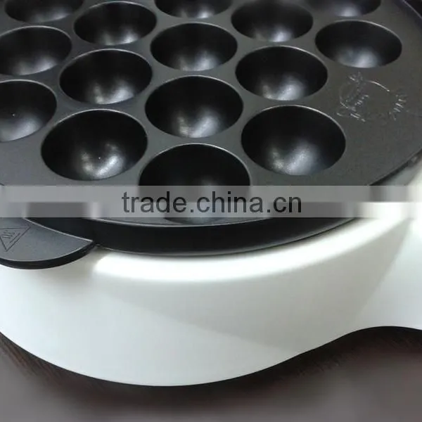 Free Shipping Household 220V 650W 40MM Electric Small Octopus Balls Octopus Grill Plate 18 Small Takoyaki Machine photo-3