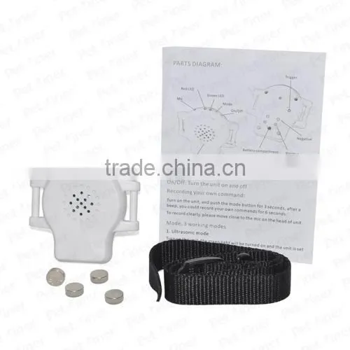 Anti-bark Collar Customized Audio Commands Ultrasonic Bark Stopper Collar photo-6