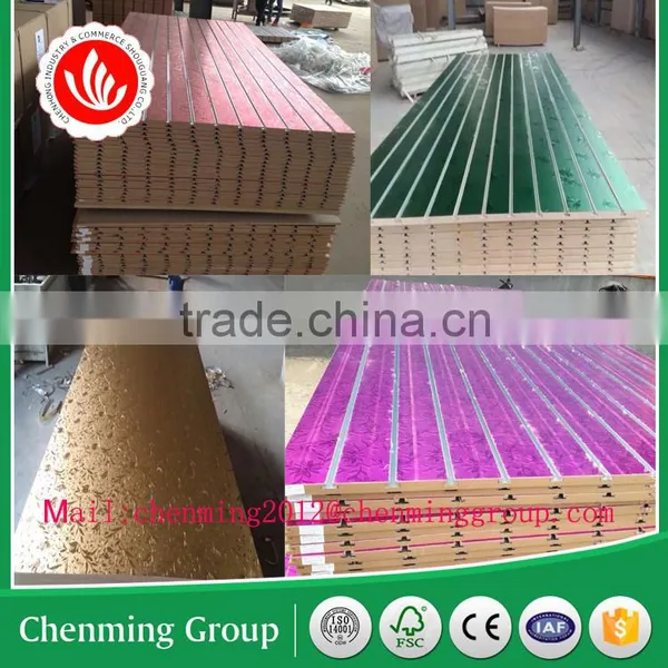 Grooved Mdf Display Board for Shop photo-3