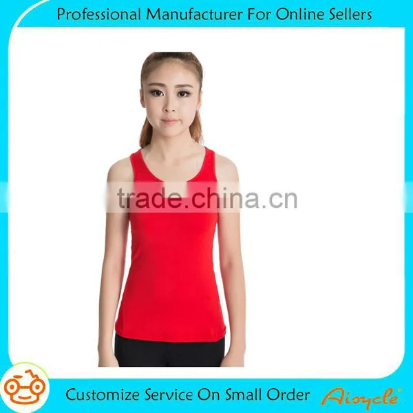 Hot Girl Fashion Custom Fitness Sexy Stringer Tank Top for Women photo-3