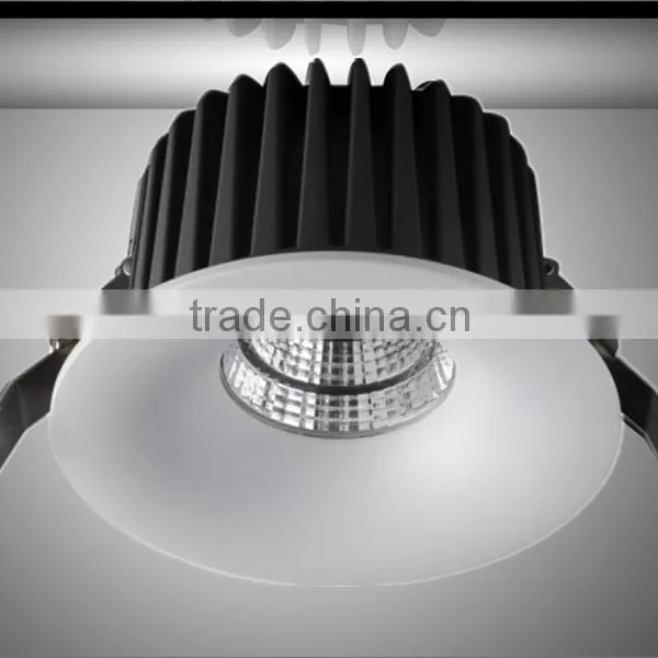 Commercial Kitchen Light Fixture / Led Downlight With 120mm Cut Out / Super Bright Cob Led Ceiling Light Fixture photo-2