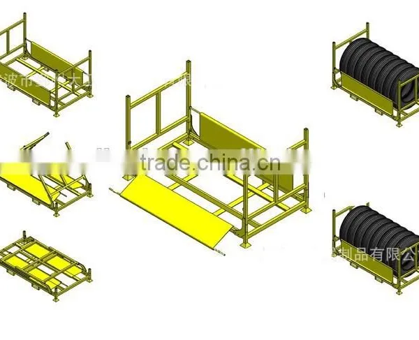 Guangzhou Custom Color Warehouse Heavy Duty Tires Rack Storage System photo-2