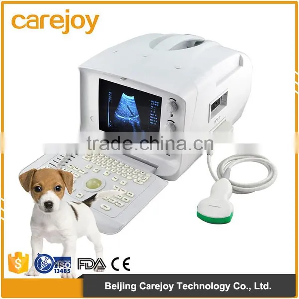 Hot Sale Medical Veterinary Equipment 3.5MHz Convex Probe Veterinary Ultrasound Machine for Vet