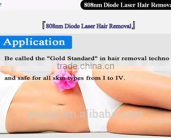 POP DL7 808 nm Diode Laser Hair Removal Machine Medical Salon Use ce Approval photo-2