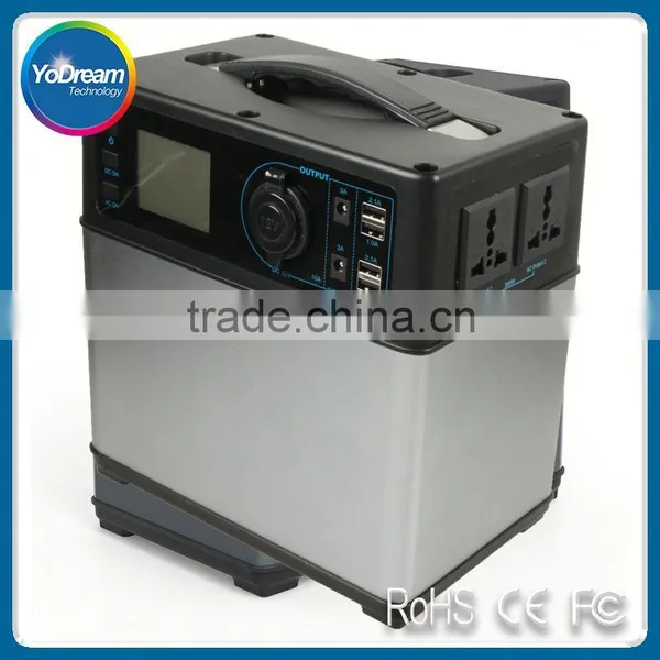 400wh 100-240V 12.6V 12V 5V UPS Battery Mini Portable Solar Generator Sunpower Solar Panel Charger Travel Camping Solar Inverter photo-6