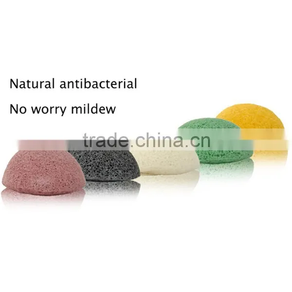 Pure Konjak Material for Face Cleaning Beauty Facial Clean Sponge photo-4