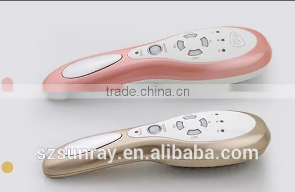 Plastic Hair Combs Wholesale Vibrating Hair Straightening Oil 12ml Tank Hair Growth Comb photo-3