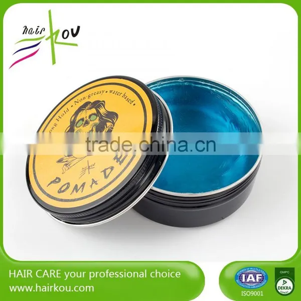 Wholesale Hair Salon Products Edge Control OEM Pomade Styling Wax Strong Hold Water Based photo-5