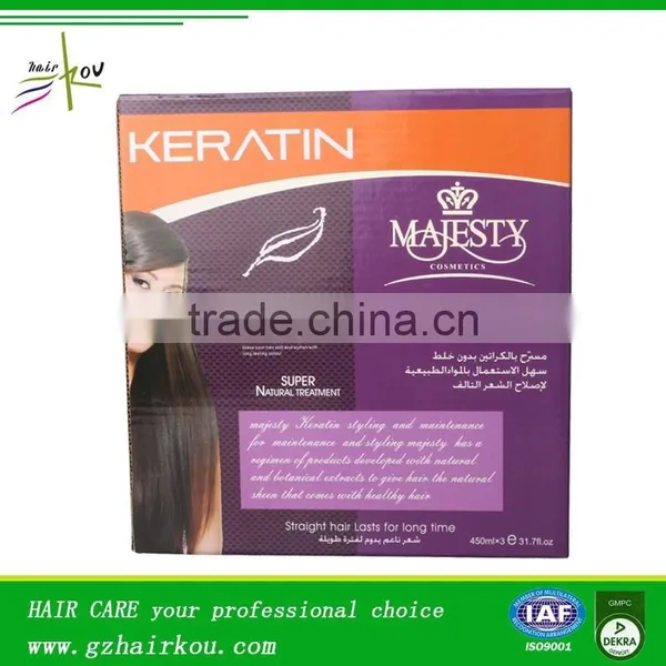 Permanent Hair Straightening Cream With Bio Keratin / Straightening Essence photo-3