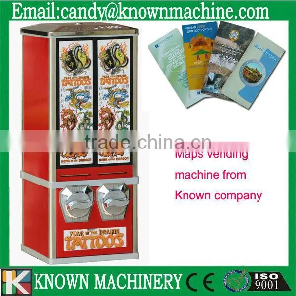 Double Coin Acceptor Distributor for Maps With Coin Acceptor