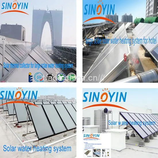 Solar Keymark Solar Panel Heating Collector of 2.5sqm,black Frame Grid Absorber