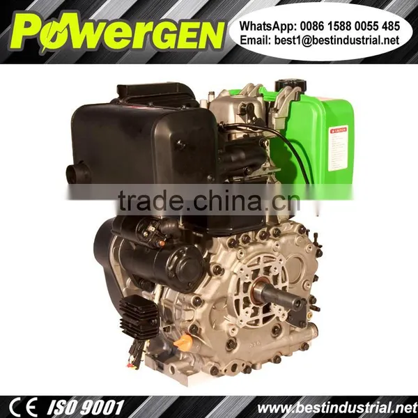 EPA Approved!!! POWERGEN Air Cooled Single Cylinder 186F Diesel Engine 10HP