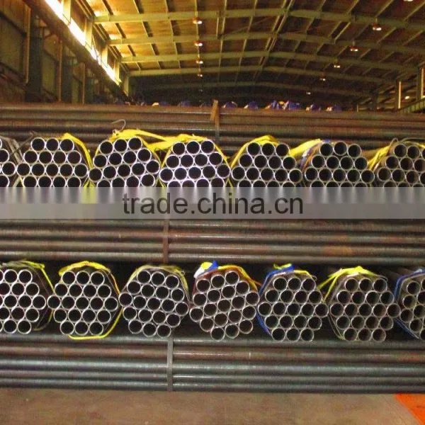 ASTM DIN Manufacturer Weld Steel Pipe Black Welded Steel Pipe ERW Steel Pipe/build Material photo-3