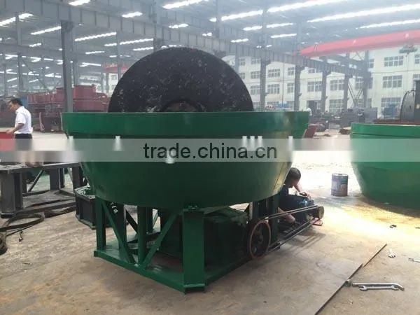 Gold Grinding Machine,roller Wet Pan Mill,minerial Gold Grinding Equipment photo-3