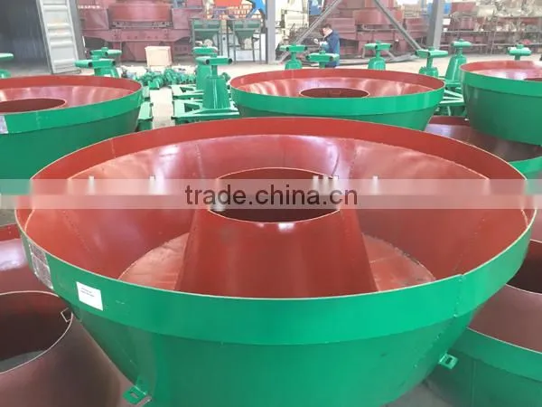HUAHONG 2016 New Wet Pan Mill for Gold,silver,copper,lead,zinc Ore With Use and Maintance Methods photo-4
