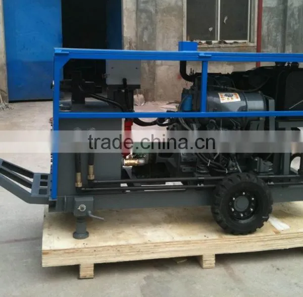 OEM Supplier Compact Structure Diesel Hydraulic Power Pack With Air Cooler photo-4