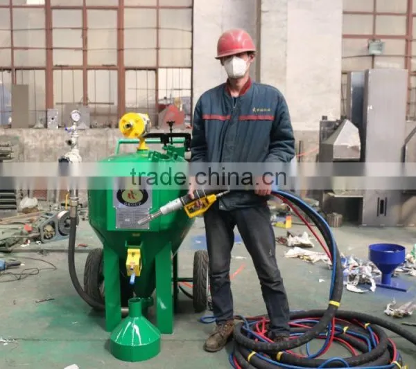 Green Color DB 500 Dustless Blasting Machine photo-5