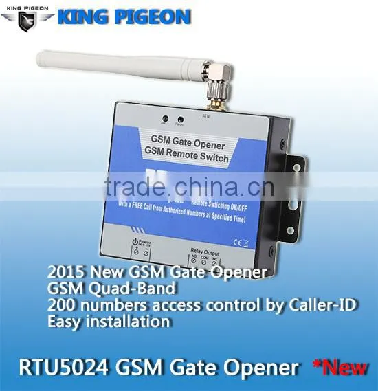 GSM Relay remote Switch Access Controller GSM Gate Opener RTU5024