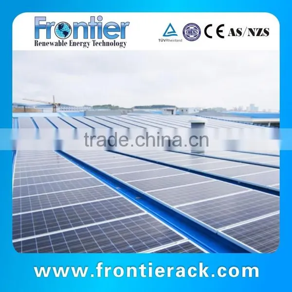 Frontier Tin Roof Solar Panel Mounting Racking System photo-2