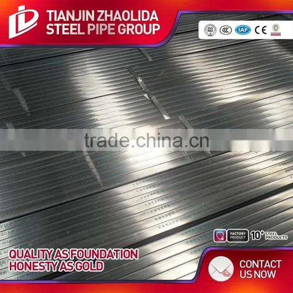 ASTM A53 GR A B ERW High Quality Galvanized Square Steel Pipe With Low Price photo-4
