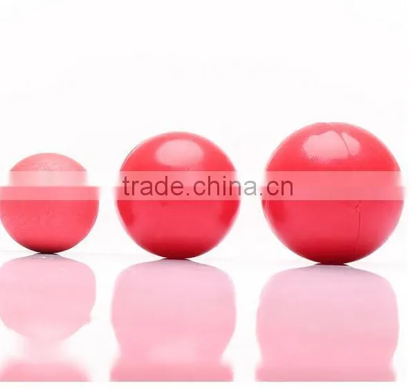 CY187 Products For Pet Puppy Dog Red Solid Natural Rubber Elastic Pet Ball Toys, Bite Resistant Dog Toy Squeakers Training Toys photo-2