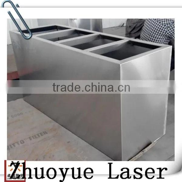 Metal Flower Pots Fabrication /stainless Steel Base Hard Garden Set pe Rattan Garden Planter Pot Garden Flower Pot photo-4
