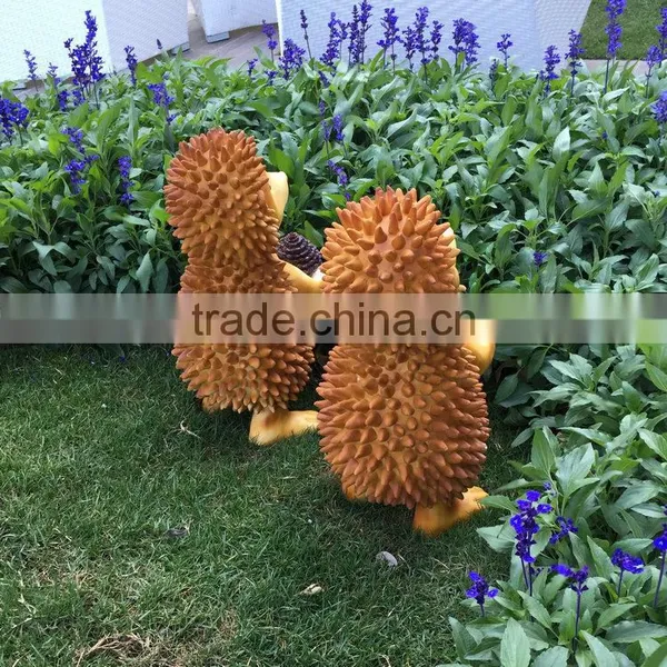 Polyresin Squirrel Figure in Garden photo-6