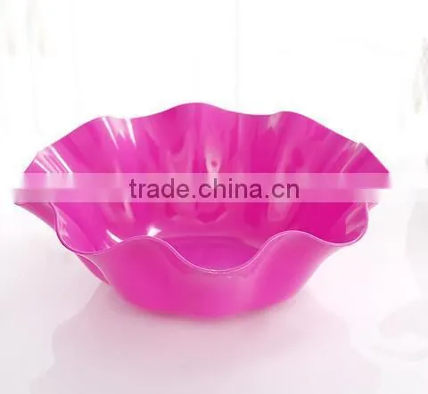 Plastic Colorful Fruit Tray Fruit Bowl Snack Tray Nut Bowl Candy Tray Wholesale photo-2