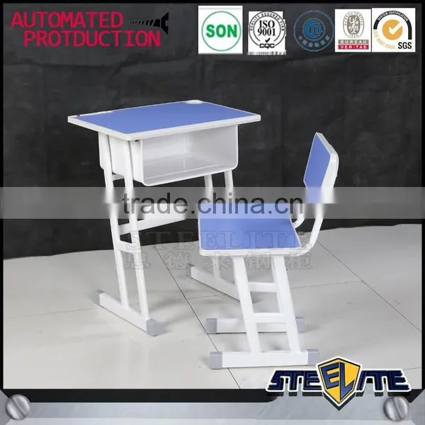 Adjustable Steel Single School Desk and Chairs Sets / Used Tables and Chairs for Sale photo-5