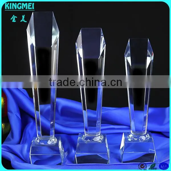 New Arrival Unique Elegant Clear Crystal Award,blank Teardrop Clear Crystal Award Trophy photo-6