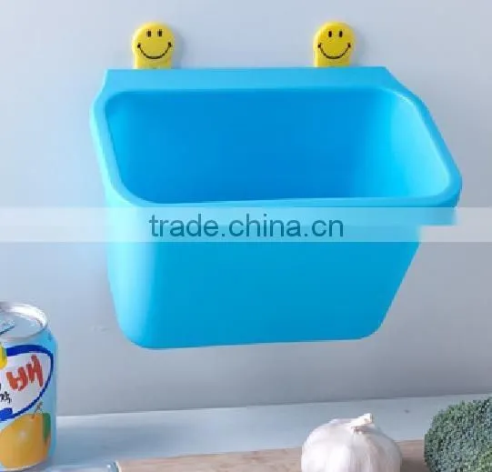 Plastic Wall Portable Storage Box/mini Trash Can photo-2