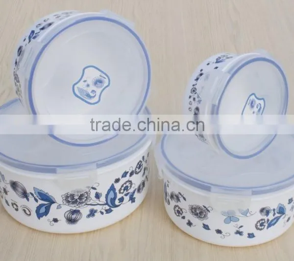 5 Set Plastic Round Shaped Storage Container Set photo-4