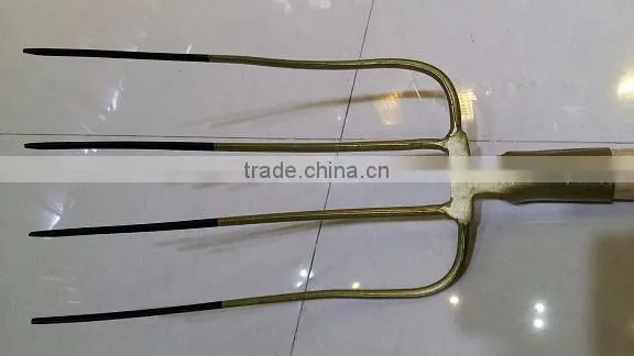 Four Tines Steel Fork, High Quality Pitchfork photo-5