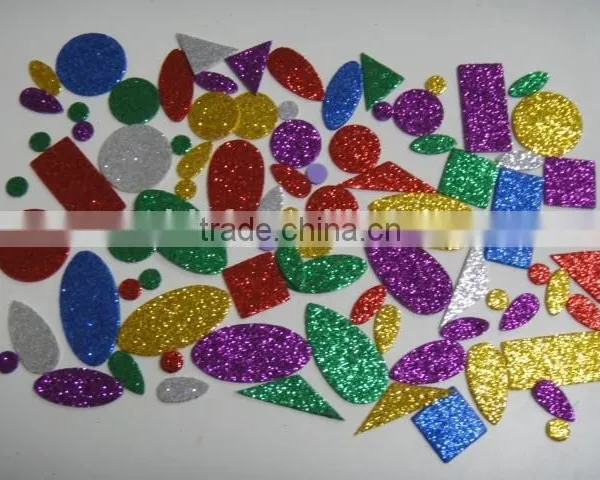 GLITTER EVA FOAM SHAPES photo-2