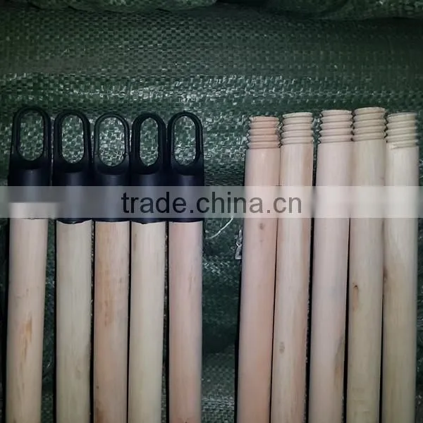 Mexico Screw Natural Wooden Broom Stick