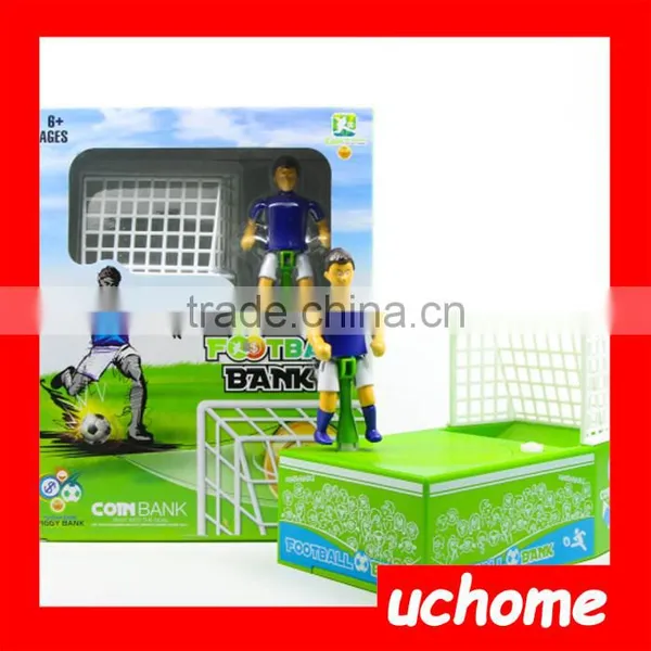 UCHOME New Product Football Plastic Piggy Bank Money Boxes With Coin photo-5